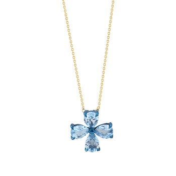Necklace Cross shaped with