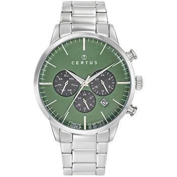 CERTUS Dual Time Silver