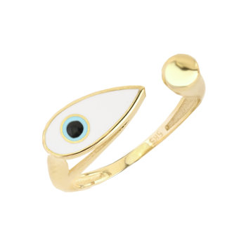 Ring 14ct Gold Eye with