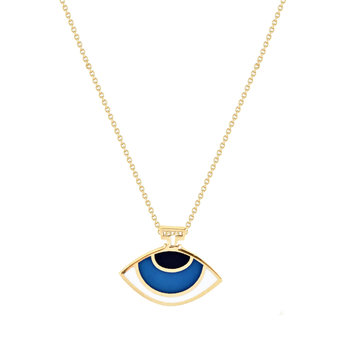 Necklace 14ct Gold Eye with