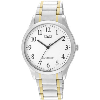 Q&Q Watch Two Tone Metallic