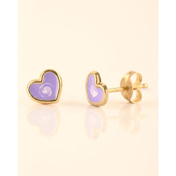 9ct Gold heart-shaped