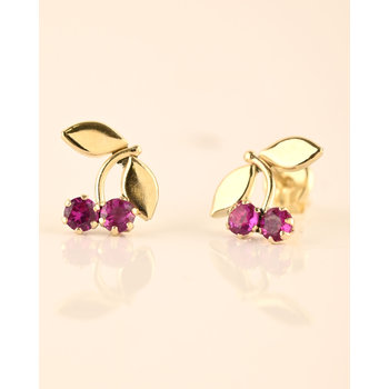 9ct Gold cherry-shaped