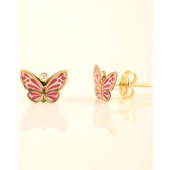 9ct Gold butterfly-shaped