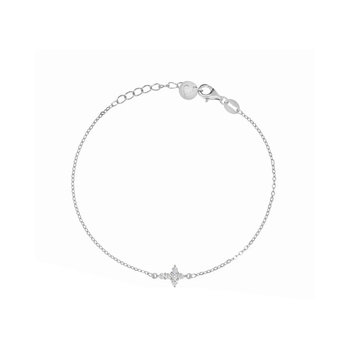 Βραχιόλι DOUKISSA NOMIKOU Little Cross Bracelet Silver