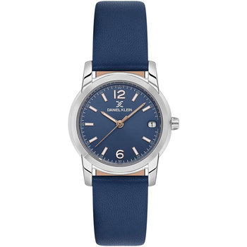 DANIEL KLEIN Blue Leather