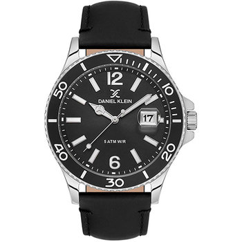 DANIEL KLEIN Black Leather