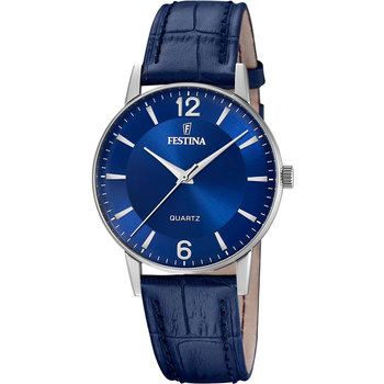 FESTINA Blue Leather Strap