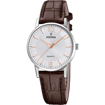 FESTINA Brown Leather Strap