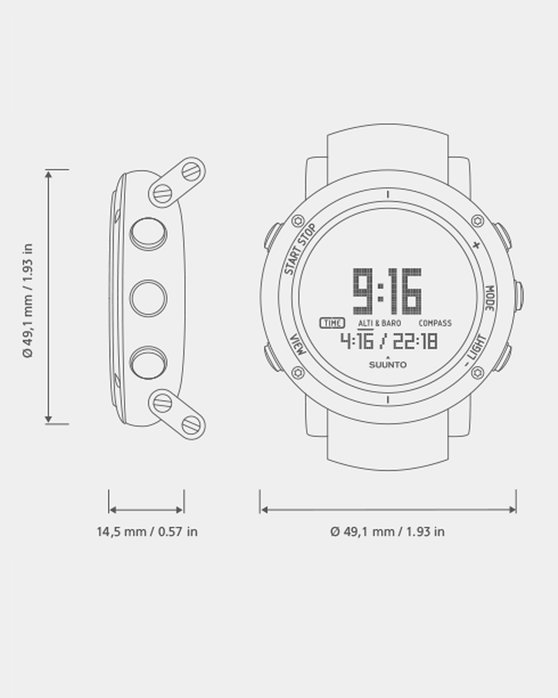 SUUNTO CORE Alu Pure White