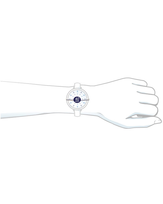 SWATCH Originals New Gent Holiday Twist White Rubber Strap