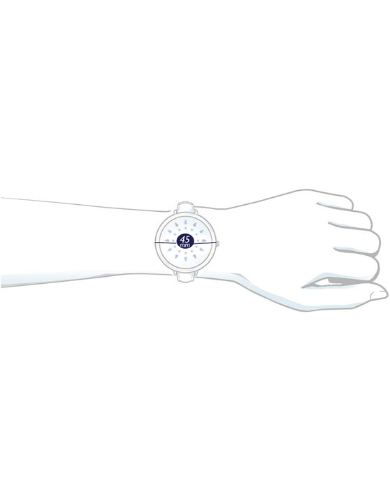 SWATCH IRONY Ardoise Aluminium Blue Rubber Strap