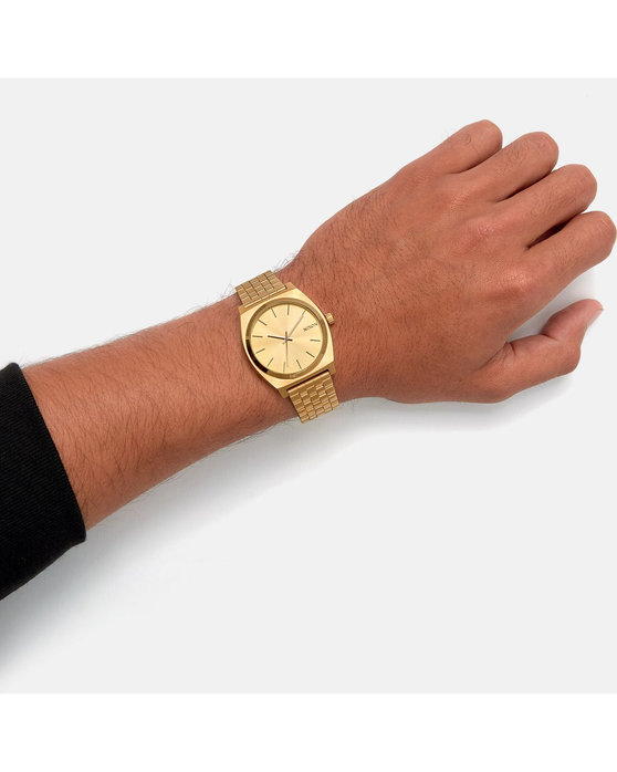 NIXON Time Teller Gold Stainless Steel Bracelet