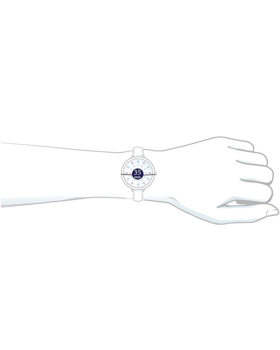 SWATCH Apres Ski Honeycomb Purple Rubber Strap