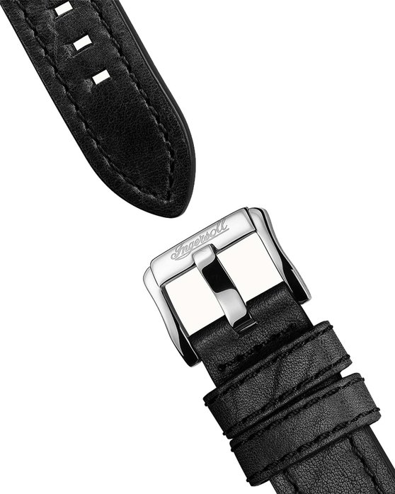 INGERSOLL The Bloch Automatic Black Leather Strap