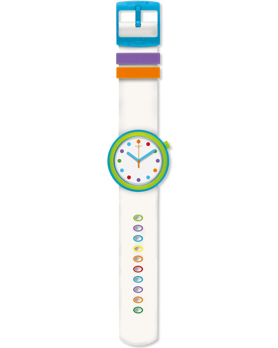 SWATCH POP Popadelic Multicolor Silicone Strap