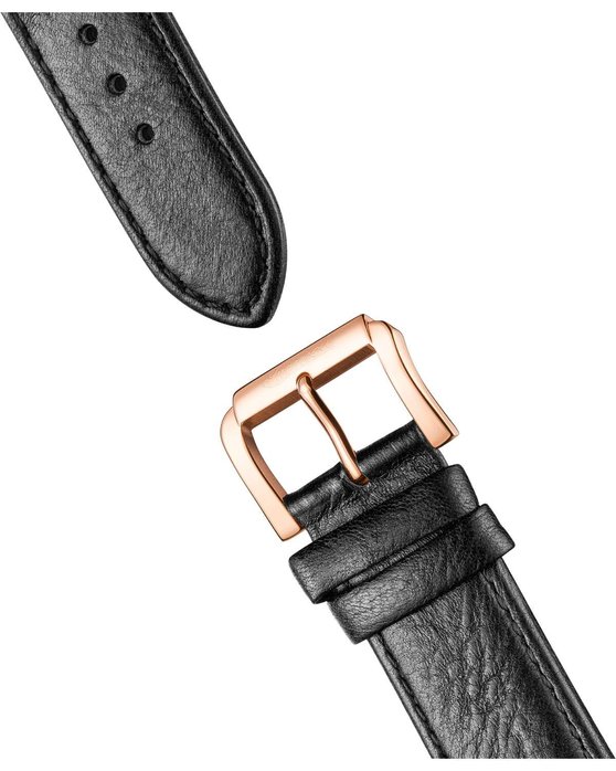 INGERSOLL Swing Automatic Black Leather Strap