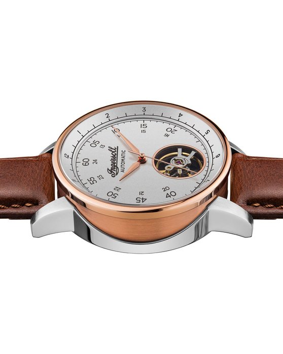 INGERSOLL Miles Automatic Brown Leather Strap