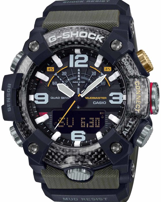 Casio g cheap shock khaki