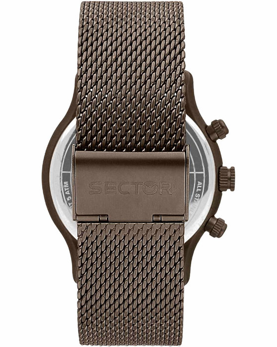 SECTOR 660 Brown Stainless Steel Bracelet