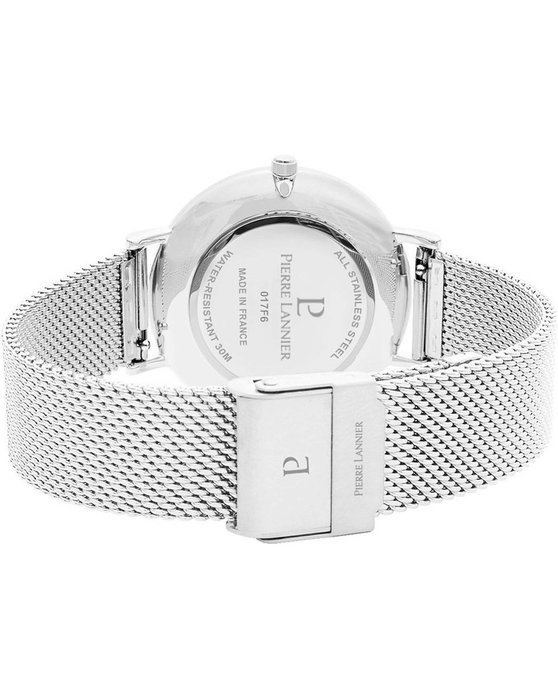 PIERRE LANNIER Nature Silver Stainless Steel Bracelet