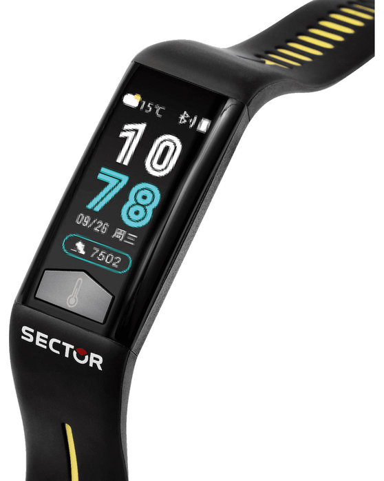 SECTOR EX-11 Sport Digital Two Tone Synthetic Strap