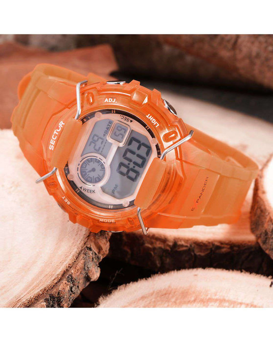 SECTOR EX-05 Orange Synthetic Strap