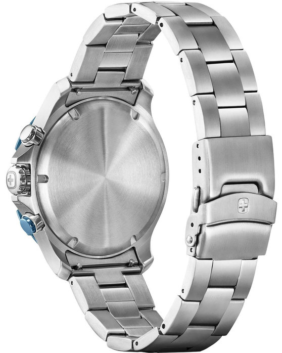 WENGER Seaforce Chronograph Silver Stainless Steel Bracelet