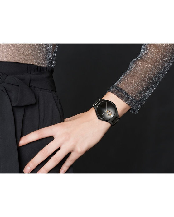 RADO True Secret Automatic Black Ceramic Bracelet (R27107152)