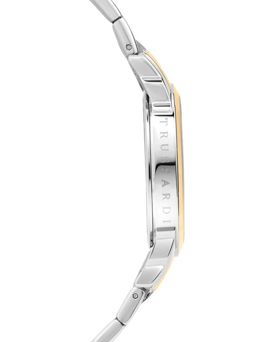 TRUSSARDI T-Bent Rose Gold Stainless Steel Bracelet