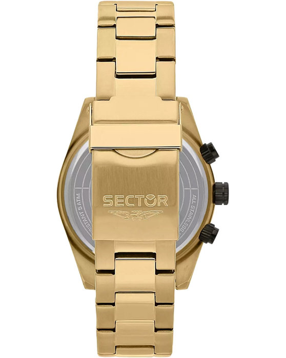 SECTOR 240 Chronograph Gold Stainless Steel Bracelet