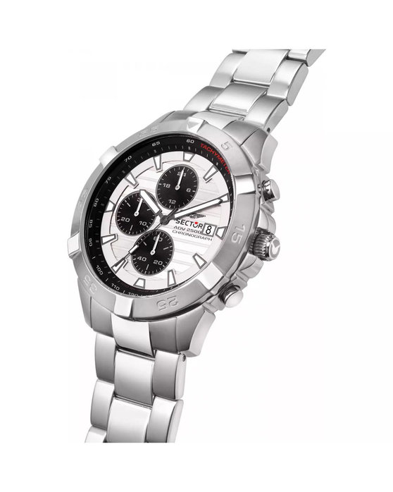 SECTOR ADV2500 Chronograph Silver Stainless Steel Bracelet