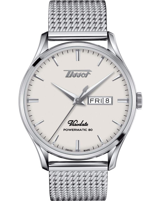 TISSOT Heritage Visodate Automatic Silver Stainless Steel Bracelet