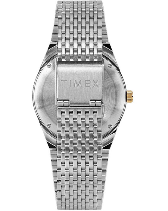 TIMEX Q Reissue Falcon Eye Silver Stainless Steel Bracelet