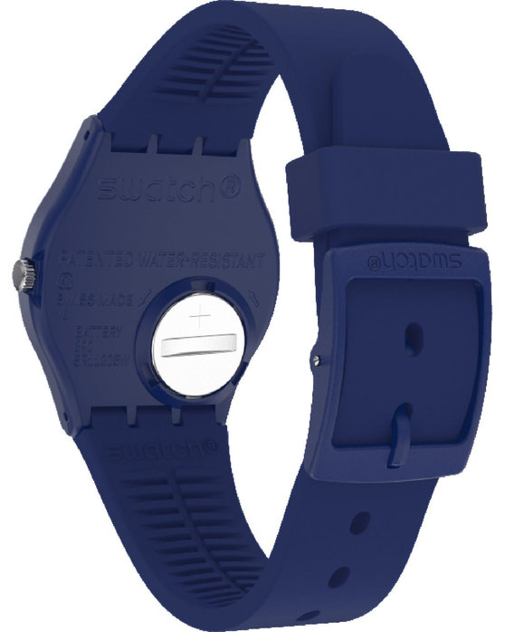 SWATCH Gents N-Igma Navy Blue Silicone Strap