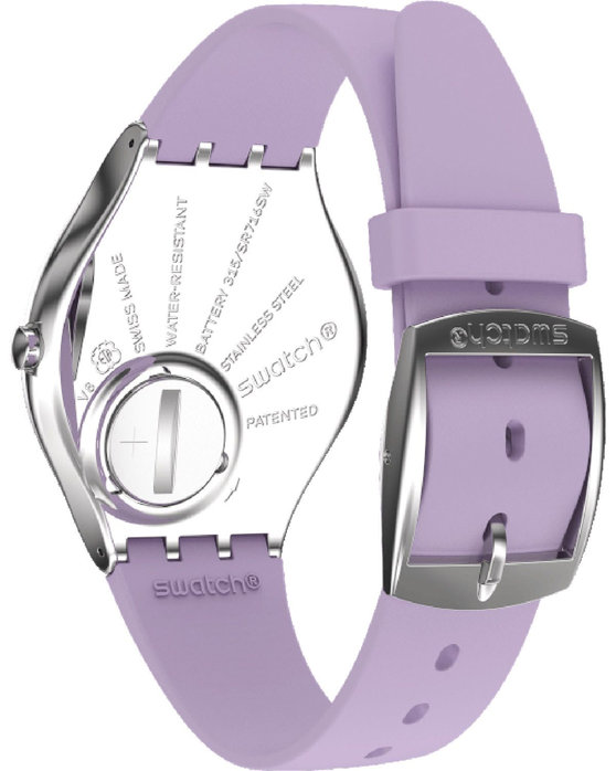 SWATCH Skin Irony Skin Soft Blink Purple Silicone Strap