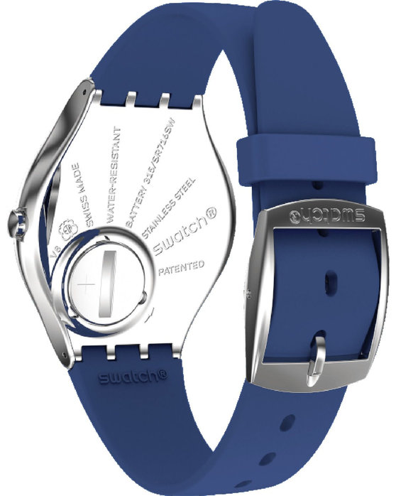 SWATCH Skin Irony Skin Deep Blink Blue Silicone Strap