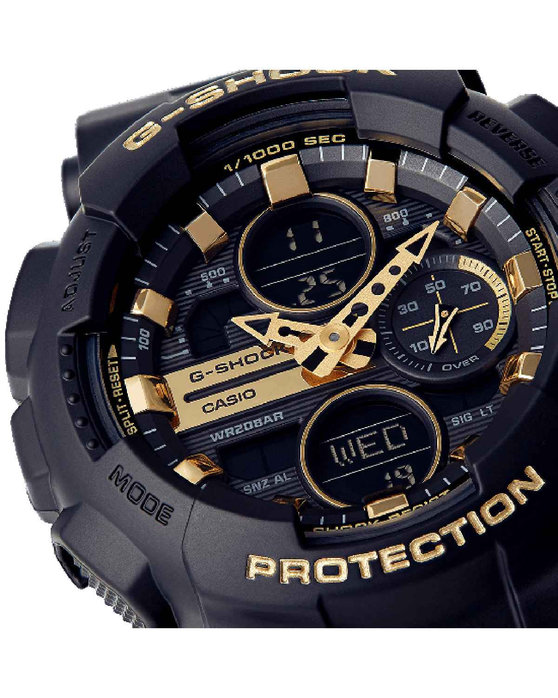 CASIO G-SHOCK Chronograph Black Rubber Strap