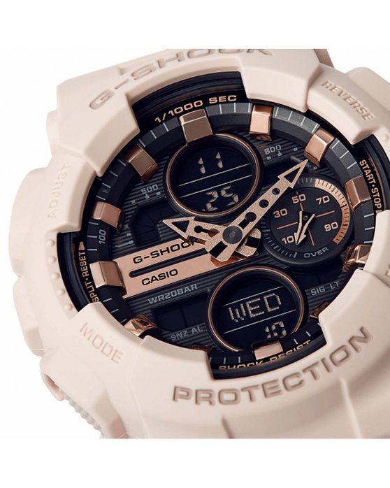 CASIO G-SHOCK Chronograph Beige Rubber Strap