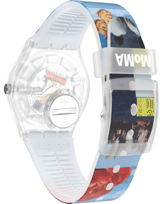 SWATCH MoMA New York By Tadanori Yokoo Silicone Strap