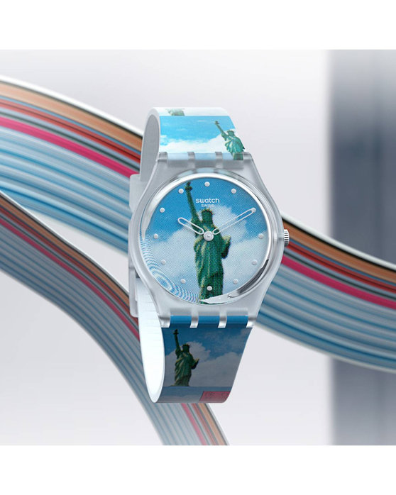 SWATCH MoMA New York By Tadanori Yokoo Silicone Strap