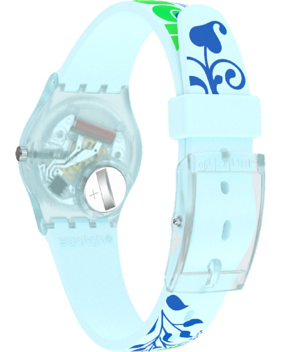 SWATCH Greentouche Multicolor Silicone Strap