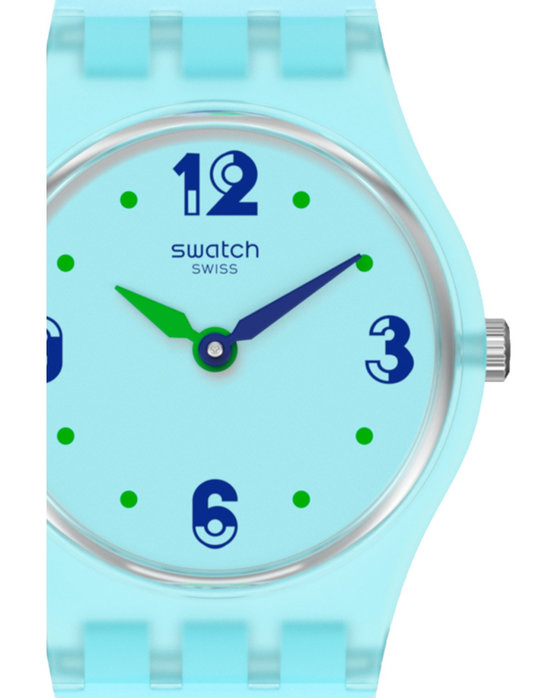 SWATCH Greentouche Multicolor Silicone Strap