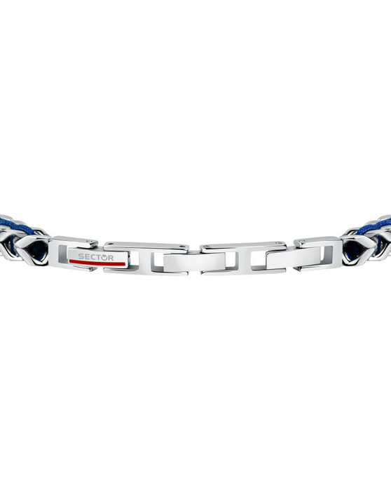 SECTOR Stainless Steel Bracelet with Rope