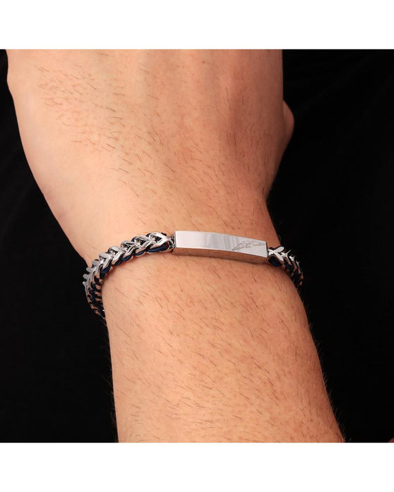 SECTOR Stainless Steel Bracelet with Rope