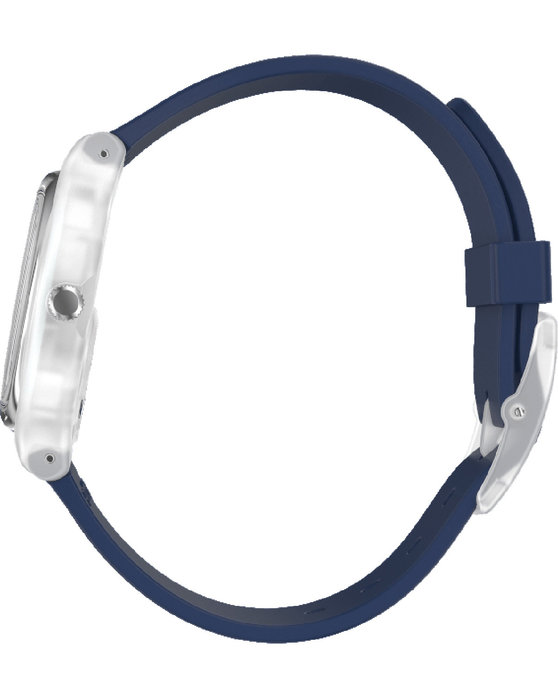 SWATCH Rinse Repeat Navy Blue Plastic Strap