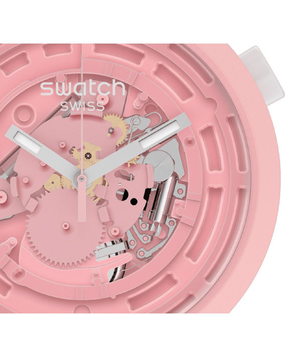 SWATCH Big Bold C-Pink Bio-sourced Strap