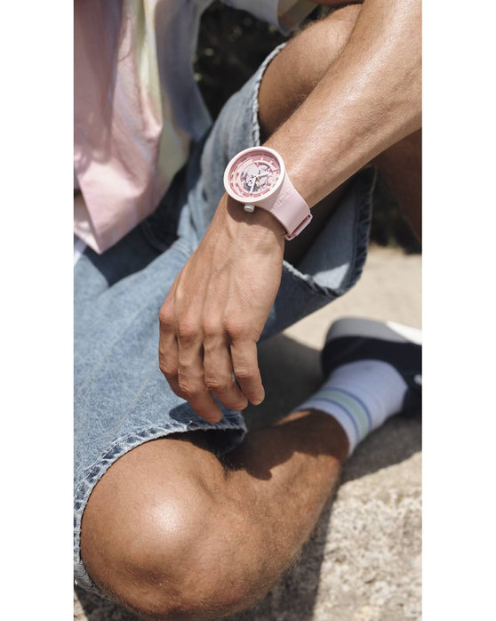 SWATCH Big Bold C-Pink Bio-sourced Strap