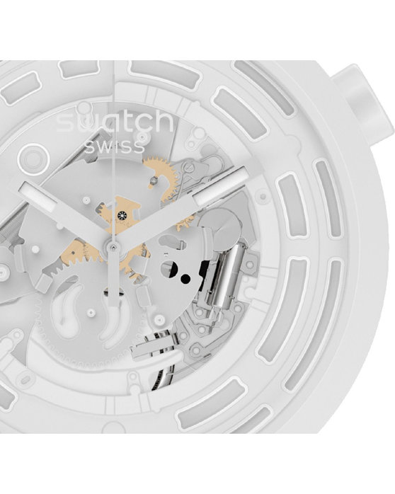 SWATCH Big Bold C-White Bio-sourced Strap