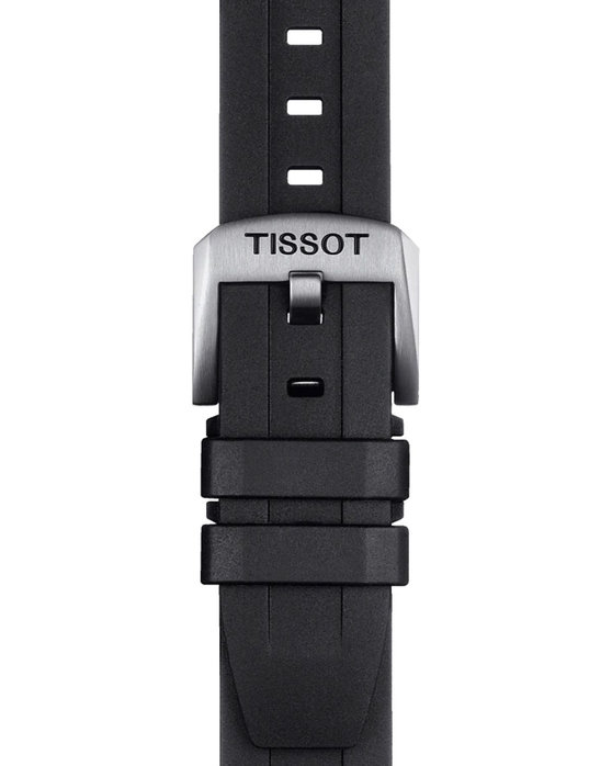 TISSOT PRC200 Chronograph Black Rubber Strap